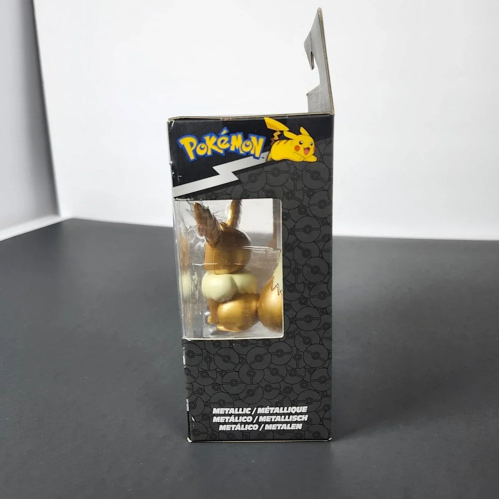 Pokemon Select Series 2 Eevee Metallic Figure Jazwares‎ PKW3194 New